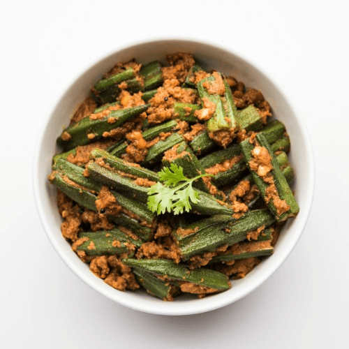 Bhindi Gosht.