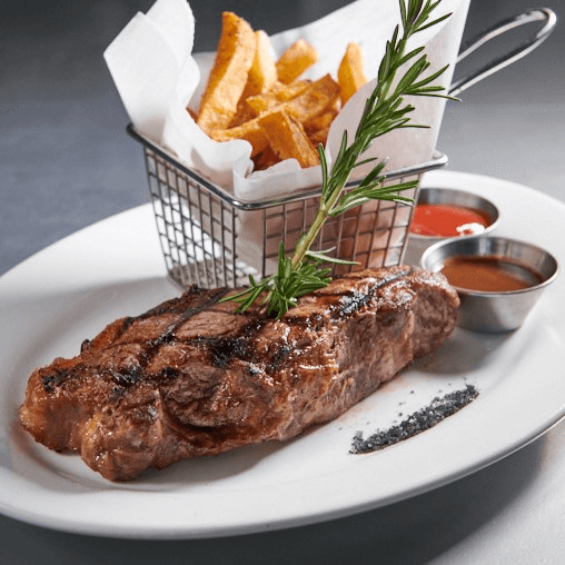 Three Course Lunch Deal - NY Strip (14 Oz).