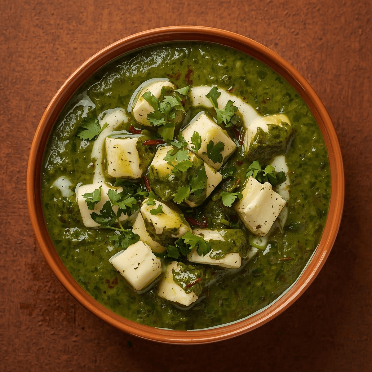 Saag Paneer.
