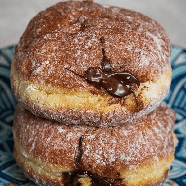 Zeppole Nutella.