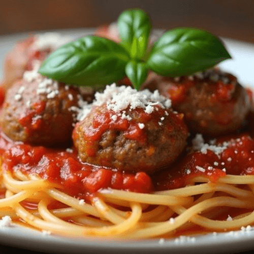 Spaghetti & Meatballs.