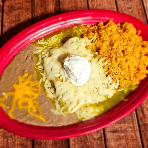 Enchiladas Suiza.