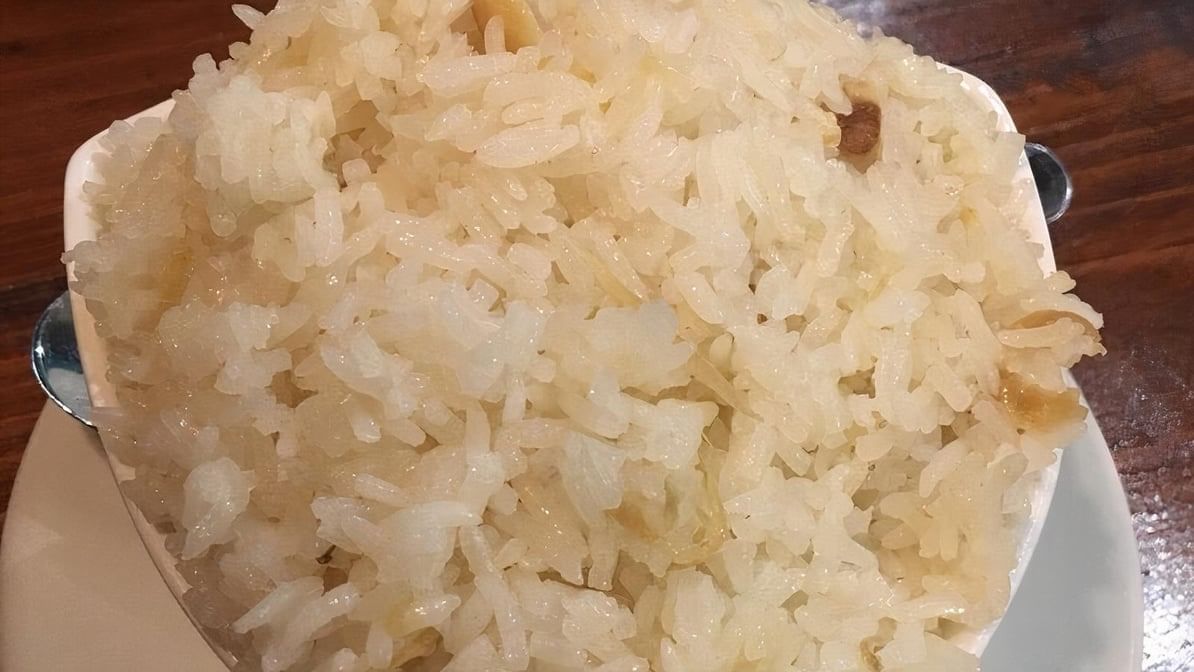 Steamed Ginger Rice.