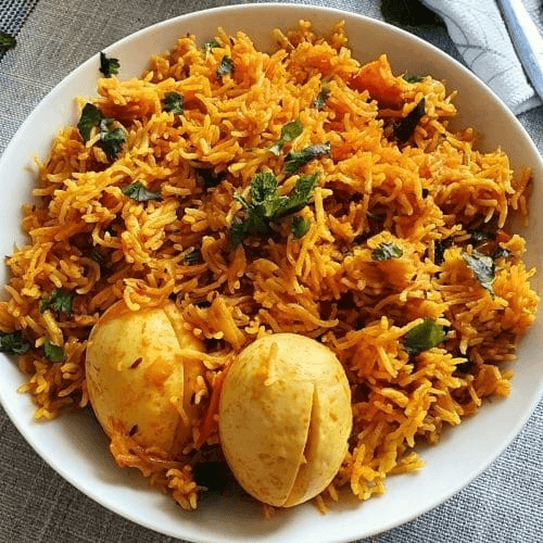 BOGO Egg Masala Biryani.