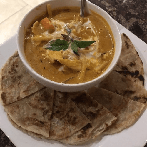 Curry with Roti