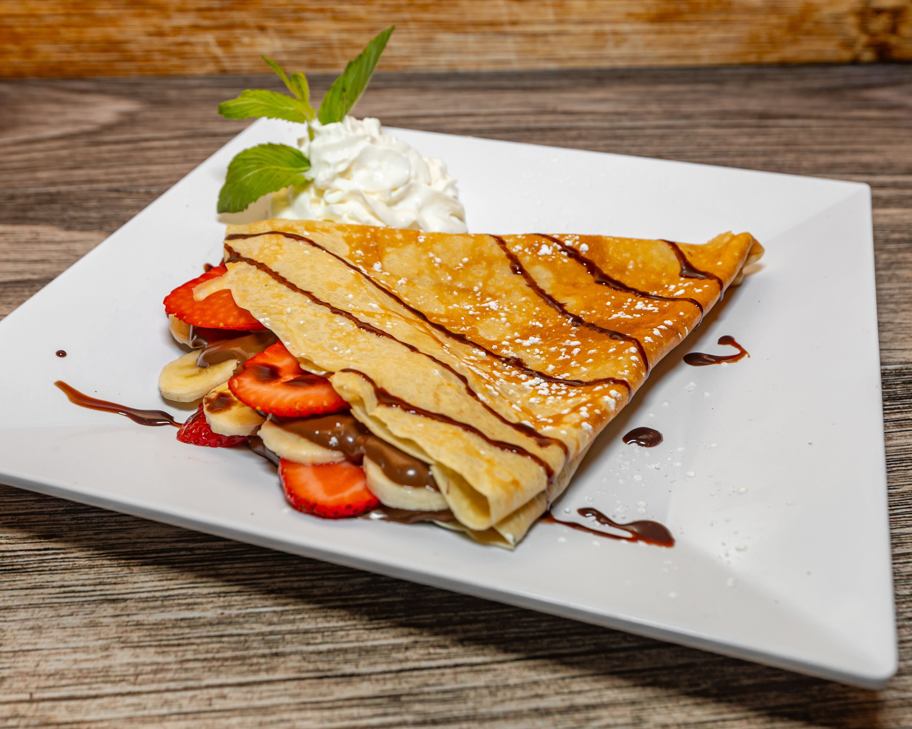 Crêpes Nutella.