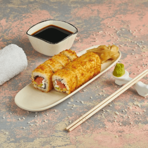 Deep-fried California Roll