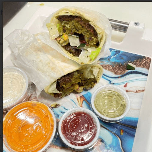 Falafel Wrap.