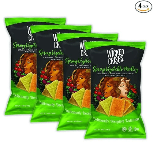 Wicked Crisps - Spring Vegetable Medley