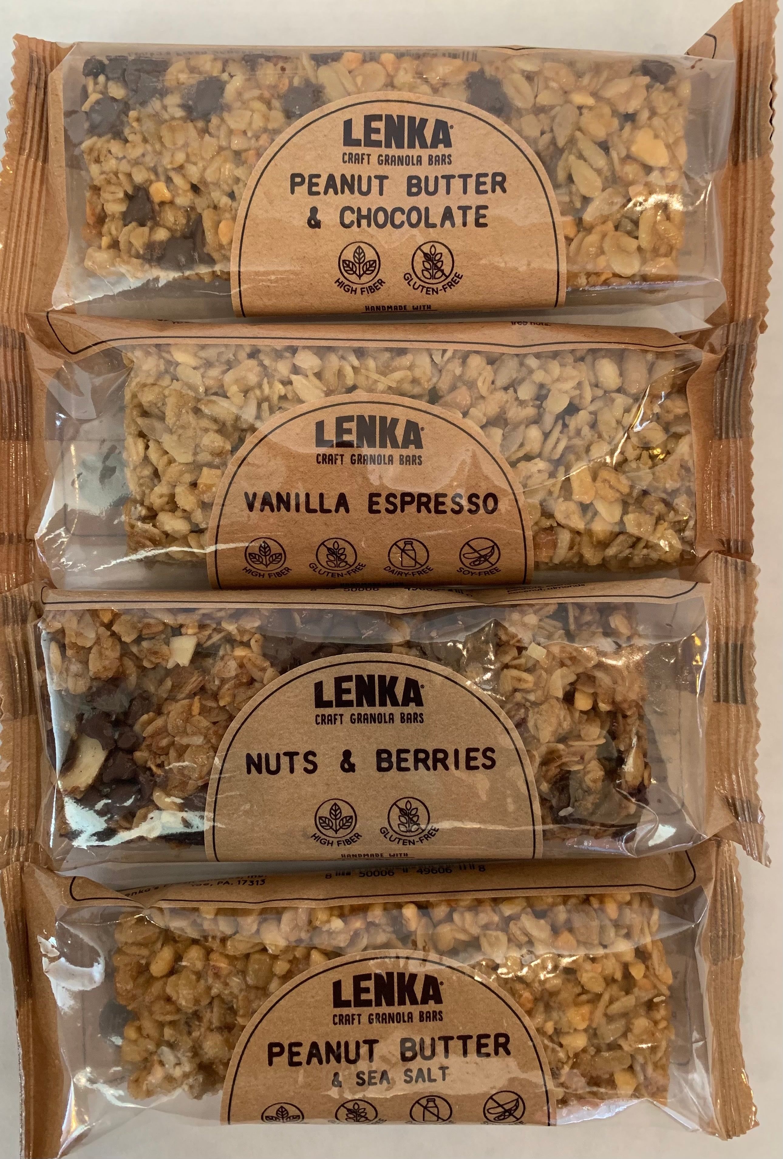 Lenka Granola Bars.