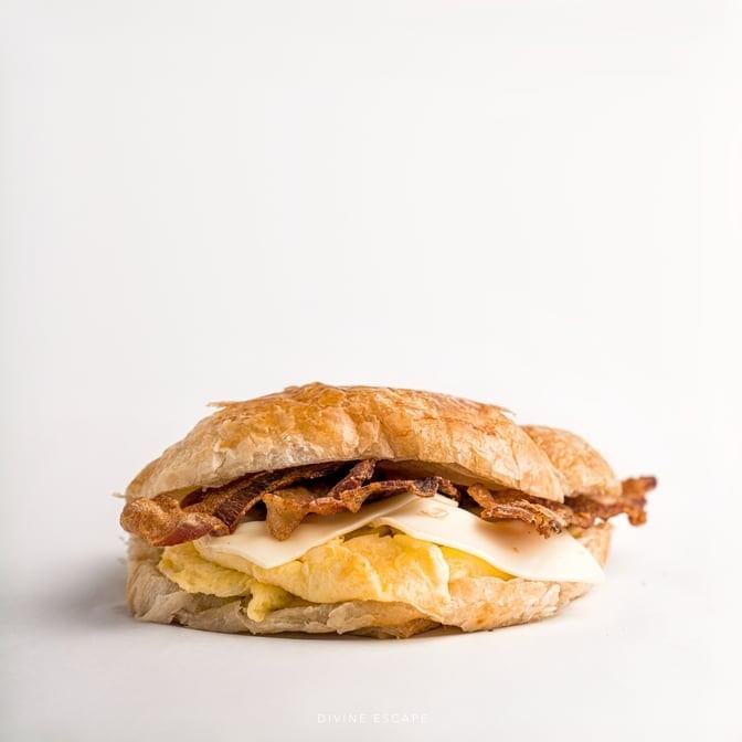 Bacon, Egg, & Cheese Croissant.