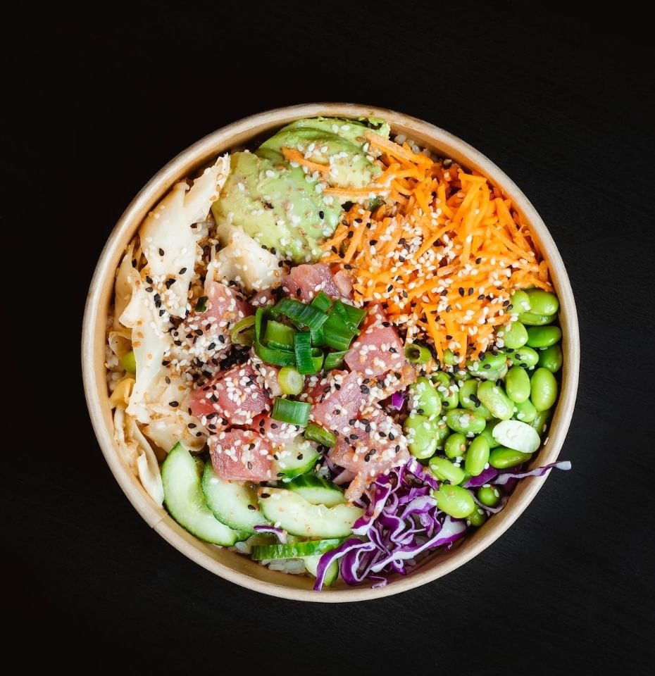 Fresh Japanese Poke Bowls and More
