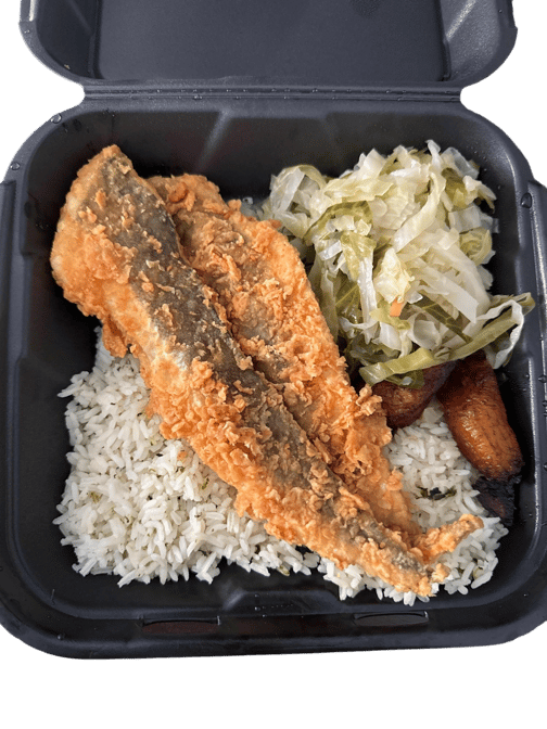 Crispy and Flavorful Whiting Fish Meal.