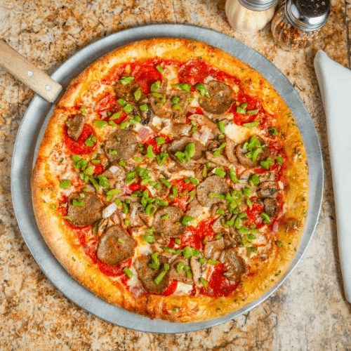 Mama Mia's Special Pizza.