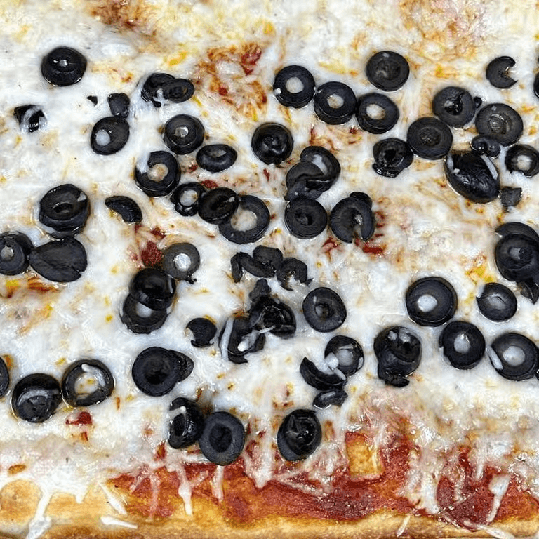 Vegan Sicilian Pizza.