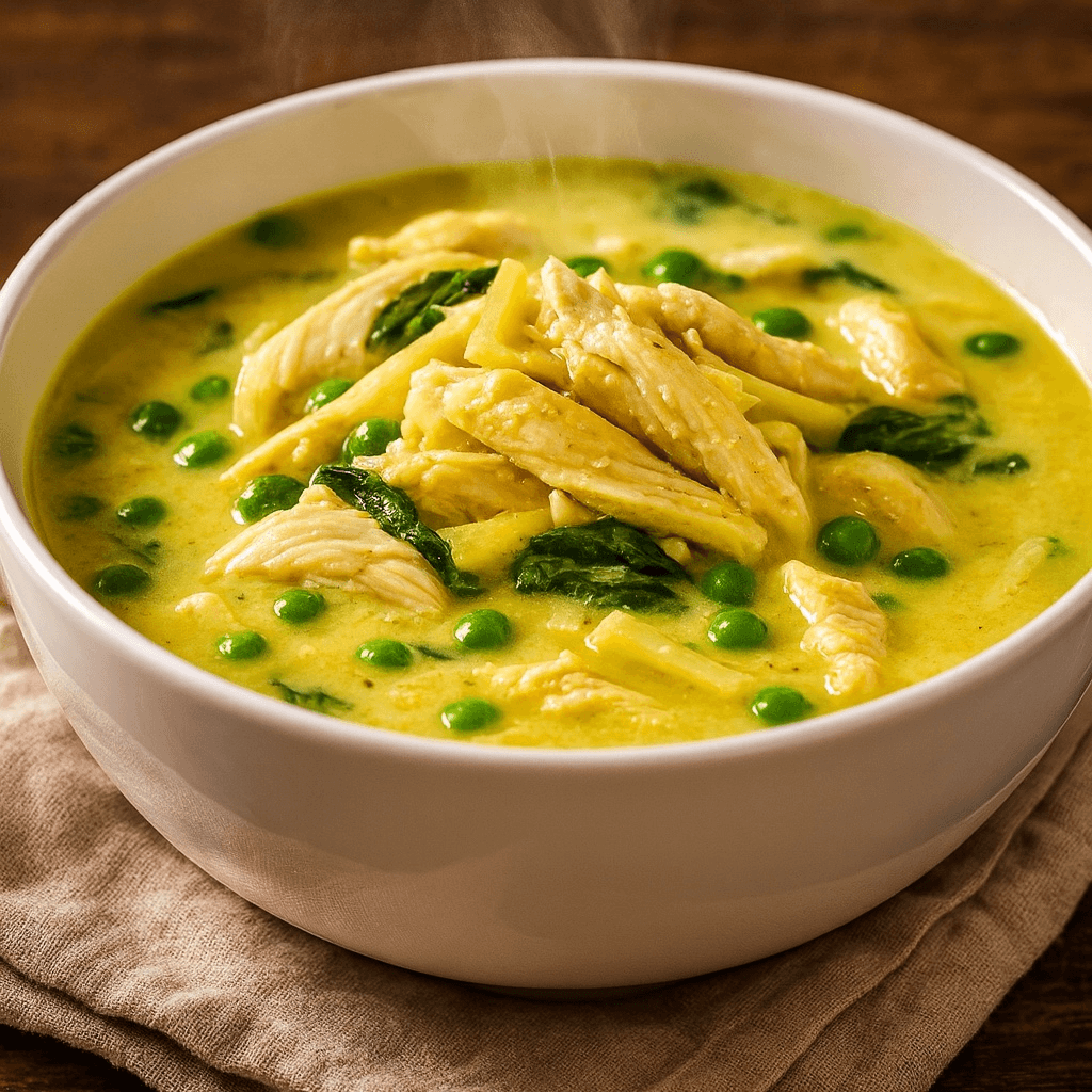 Green curry.
