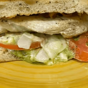 Chicken Ranchero Sandwich.