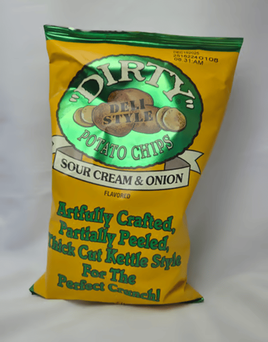 Dirty Potato Chips - Sour Cream.