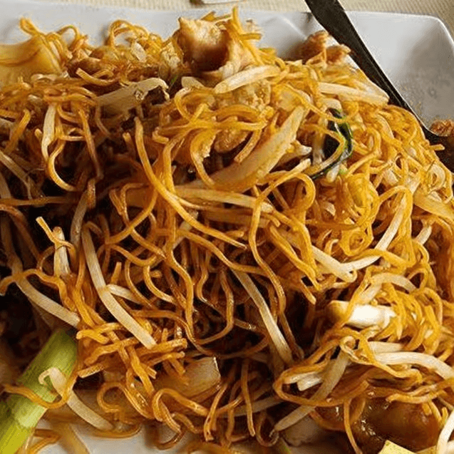 Diced Chicken and Salty Fish with Eggplant / 鹹鱼雞粒茄子煲.