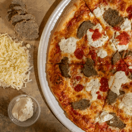 Meatball Ricotta Pizza (Large 18'') 
