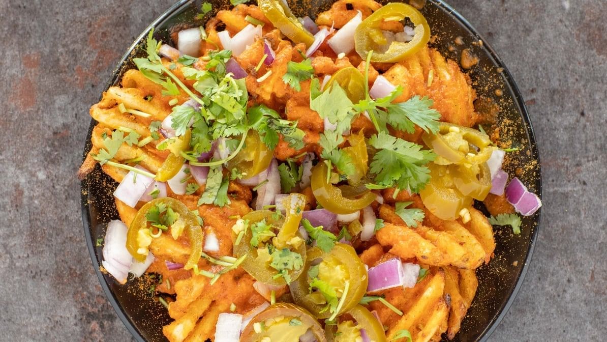 Butter Chicken Fries.