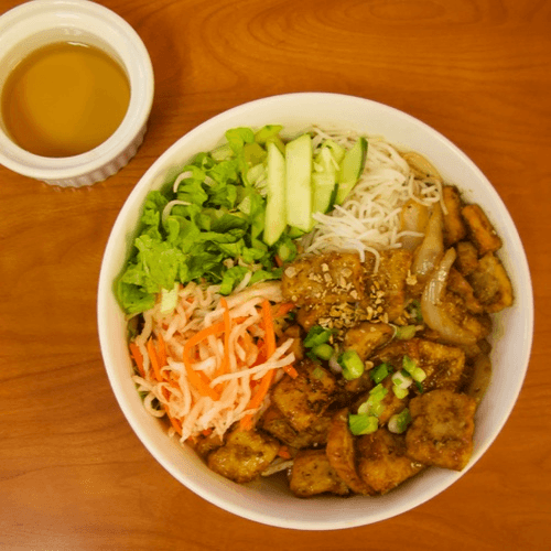 29. Lemongrass Tofu Vermicelli | Bún Đậu Hủ Xào Sả.