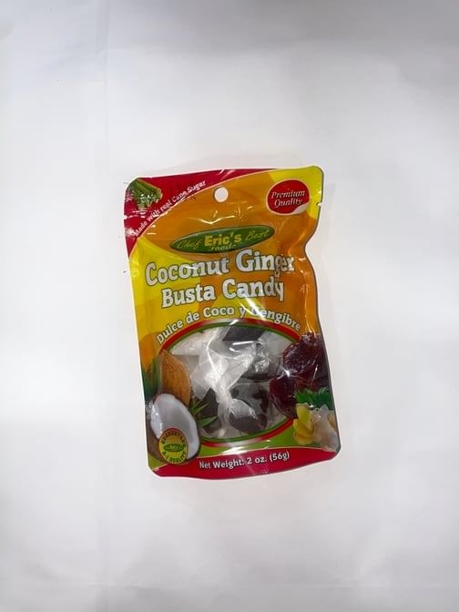 Coconut Ginger Candy.