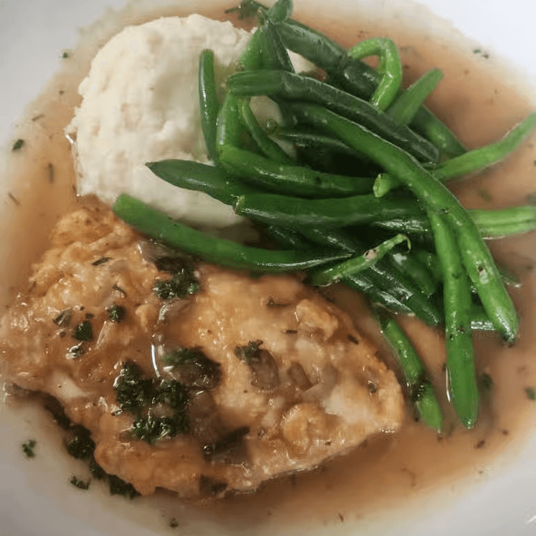 Chicken Marsala.