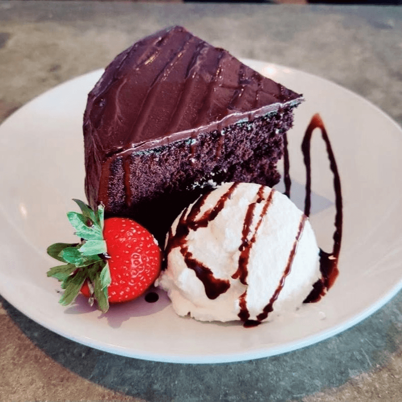 Chef T's Killer Chocolate Cake.