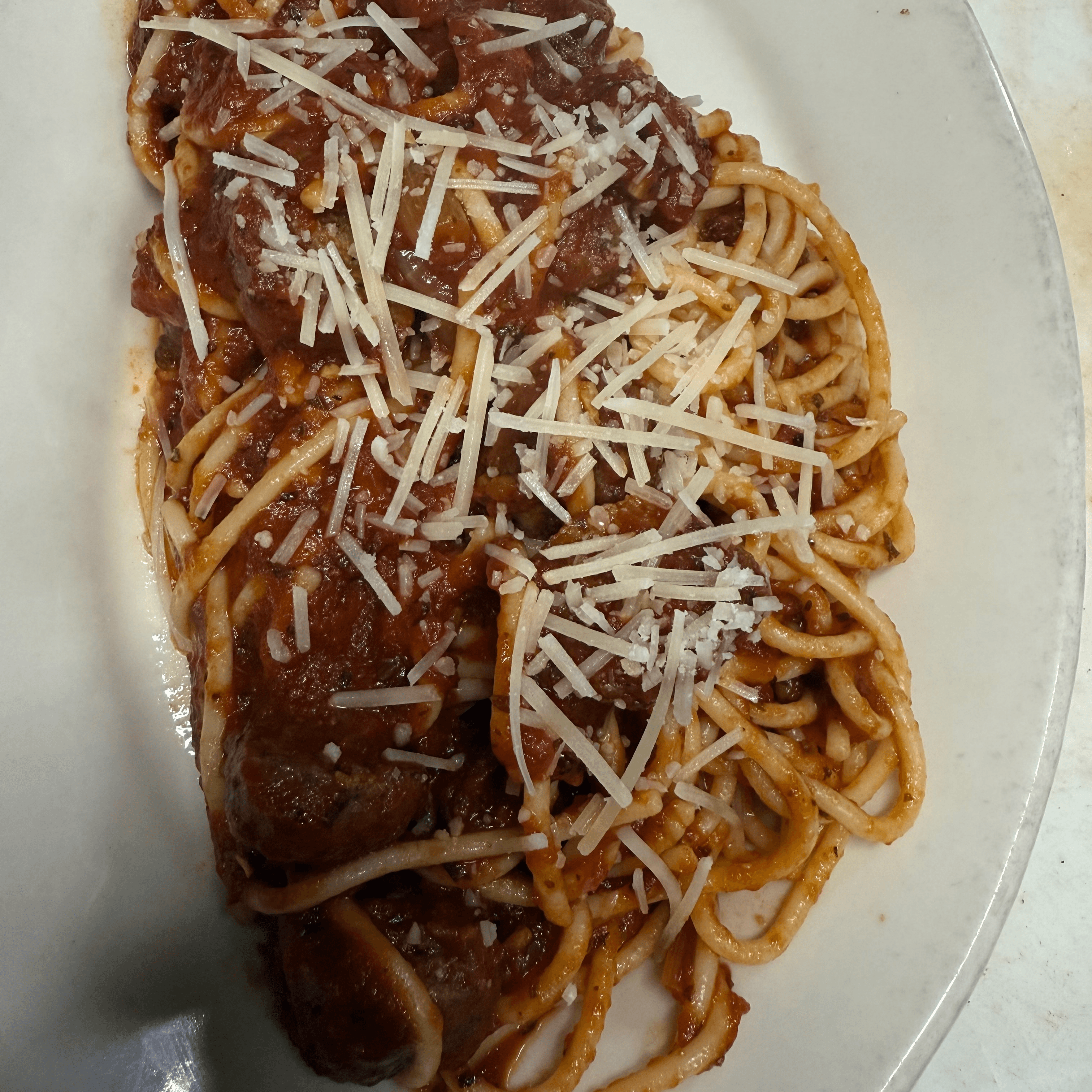 Spaghetti with Meatballs.