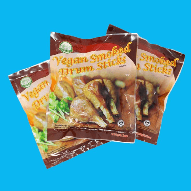 All Vegetarian, Inc. - Vegan Smoked Drumsticks.