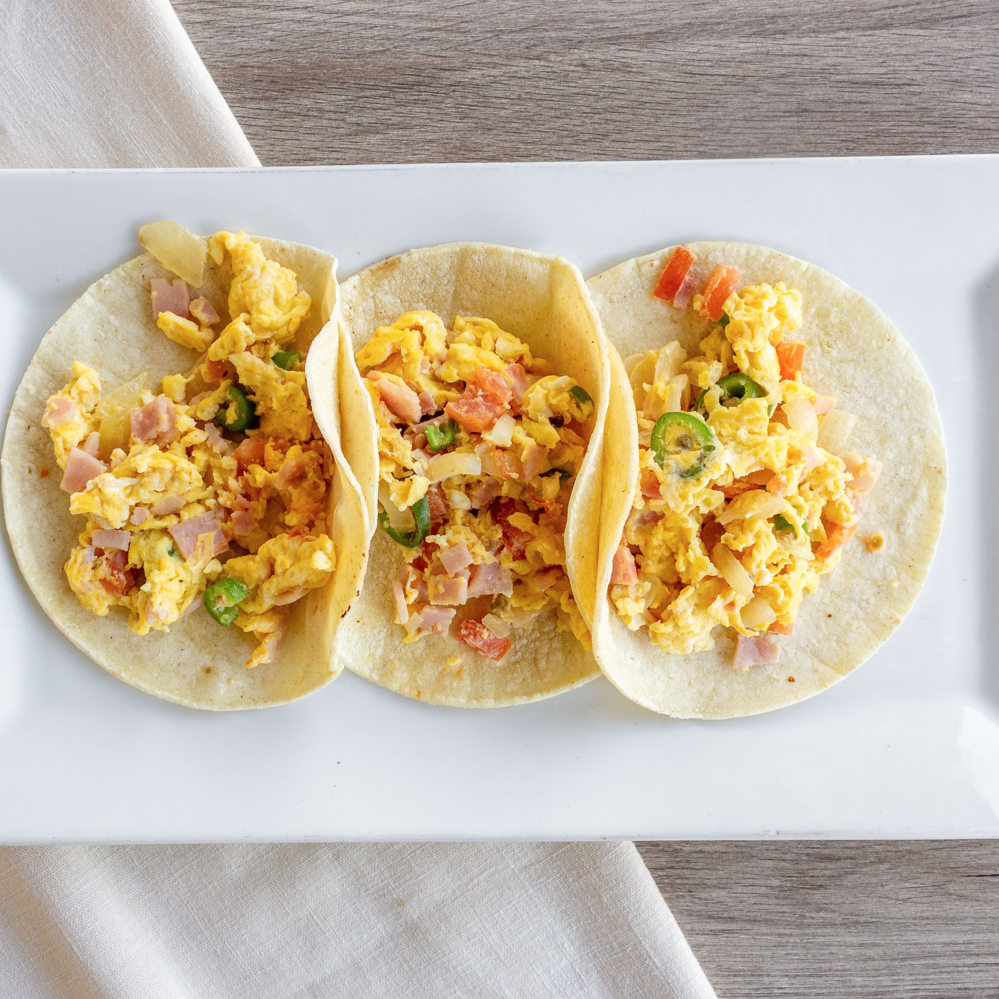 Huevos Texanos Tacos.