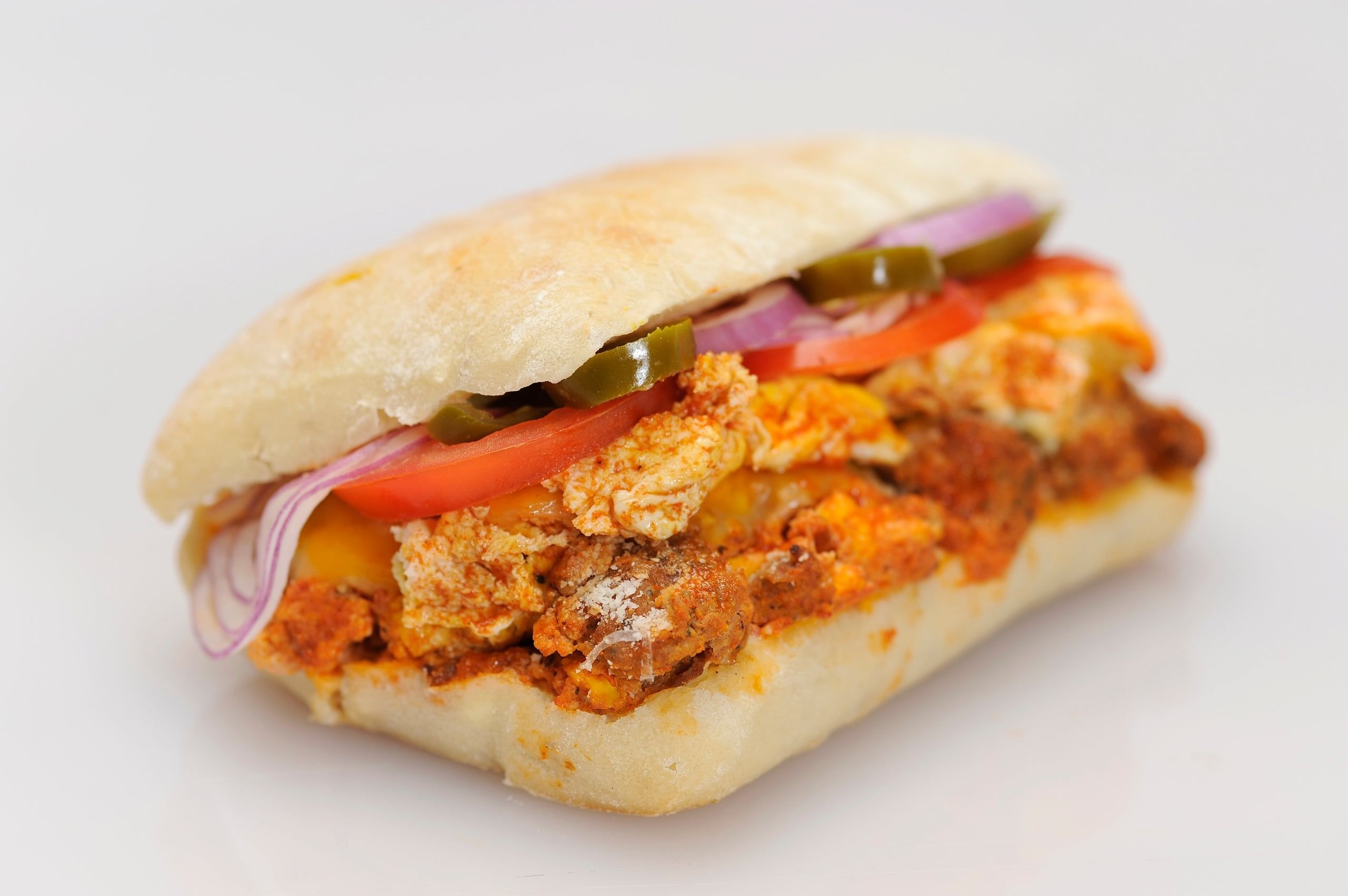 #4 Meatball Breakfast Sandwich.