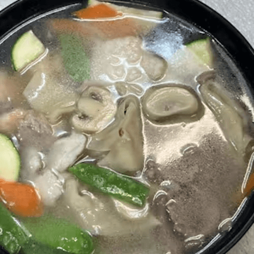Combination Wonton Soup.