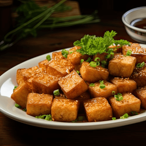 Mock Duck (Tofu) Ginger.