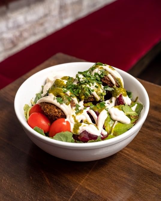 Kale & Falafel Bowl.