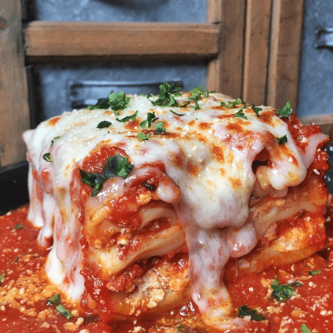Baked Lasagna.
