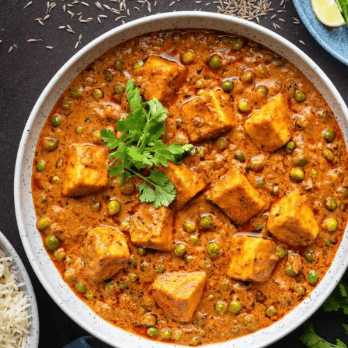 Matter Paneer.