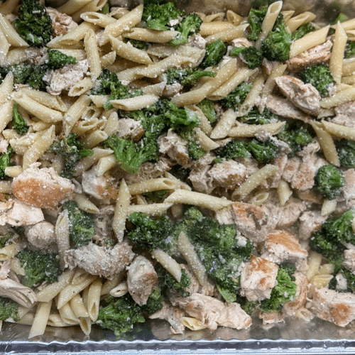 Chicken Ziti and Broccoli