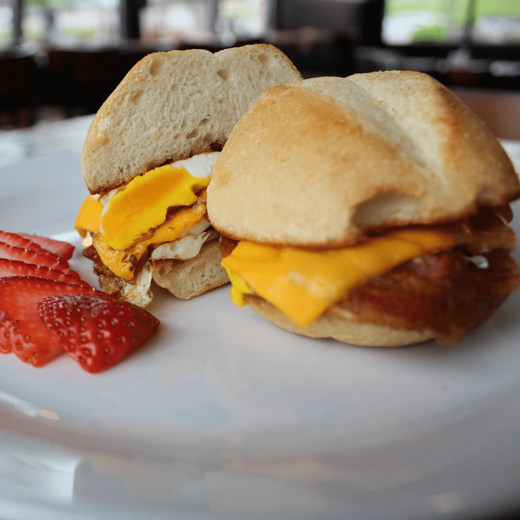 Bacon, Egg & Cheese Sandwich.