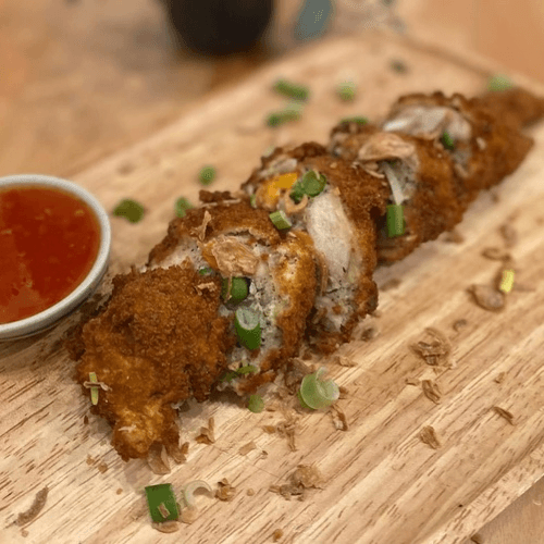 Stuffed Chicken Wing.