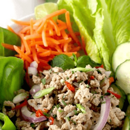 Larb Gai (Spicy Chicken Salad)