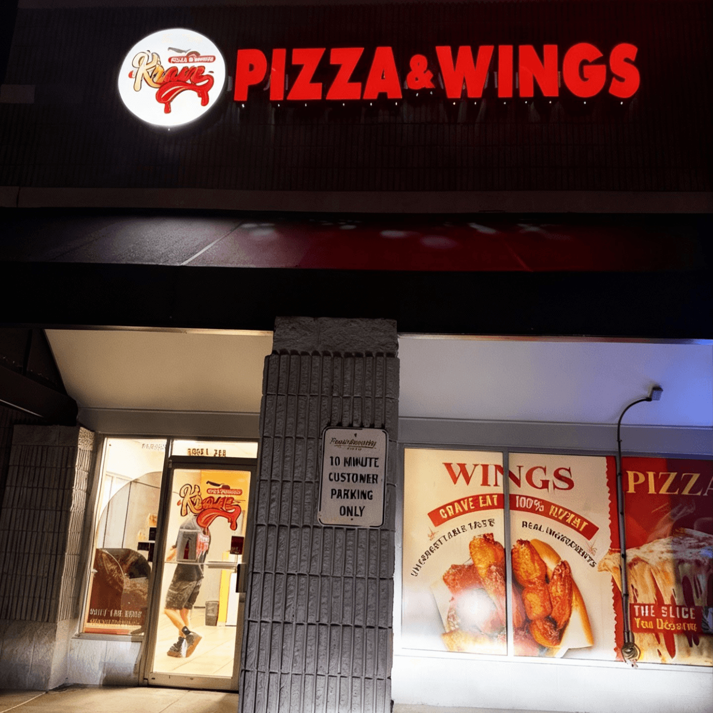 Welcome to Krave Pizza and Wings