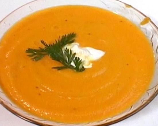Carrot Ginger Soup.