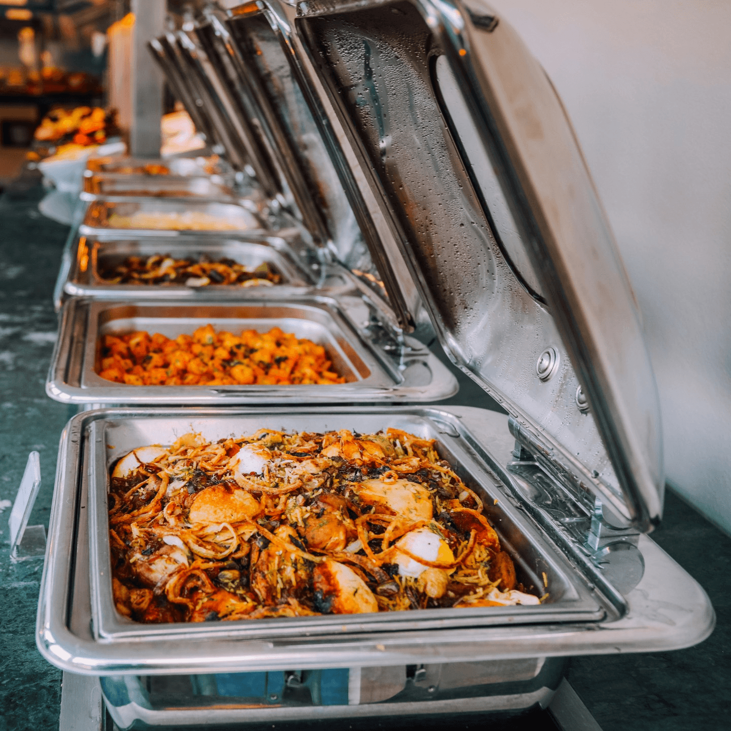 Curated Buffets for Memorable Events.