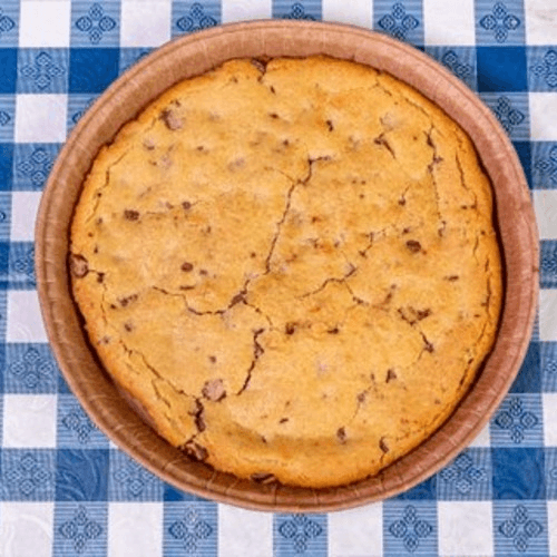 Giant Chocolate Chip Cookie.
