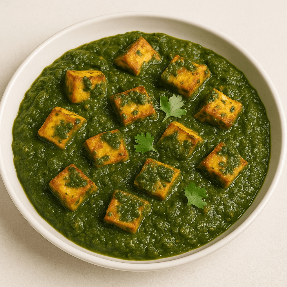 Saag Paneer.