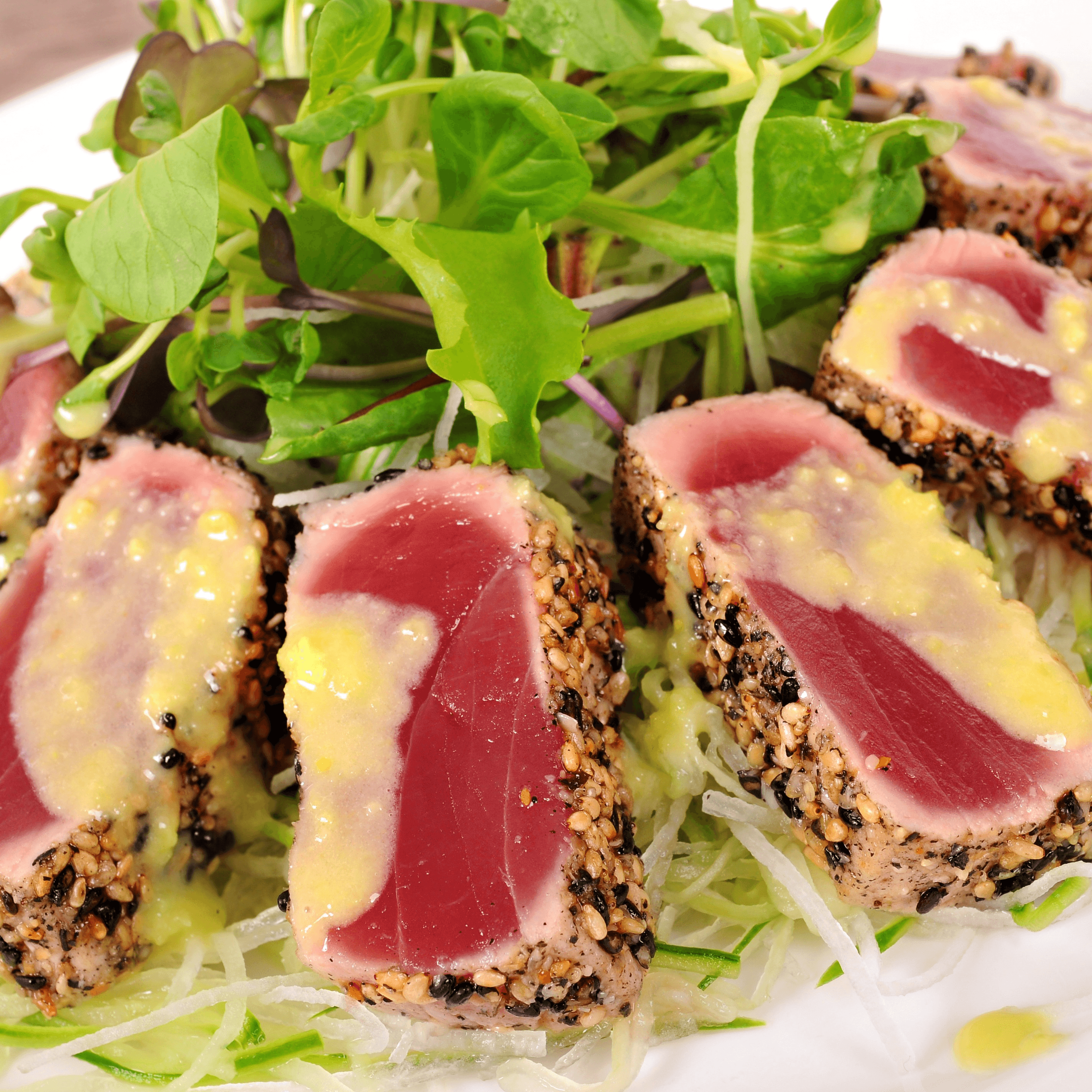 Sesame Seared Tuna Salad.
