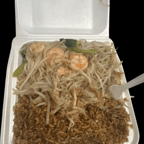 Chop Suey Camaron (Shrimp Chop Suey).