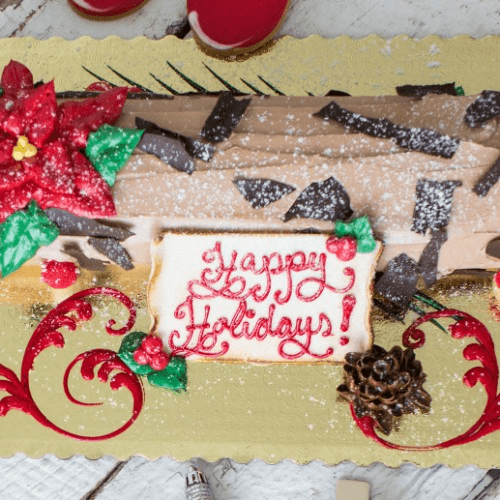 Yule Log Cake - 2 Day Preorder Required.